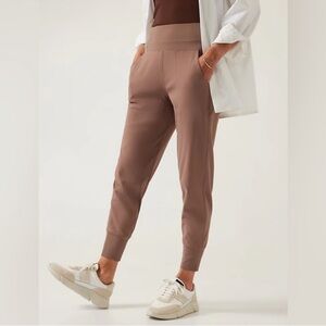 Athleta Venice Mid-Rise Casual Travel Joggers Pants - Size Medium